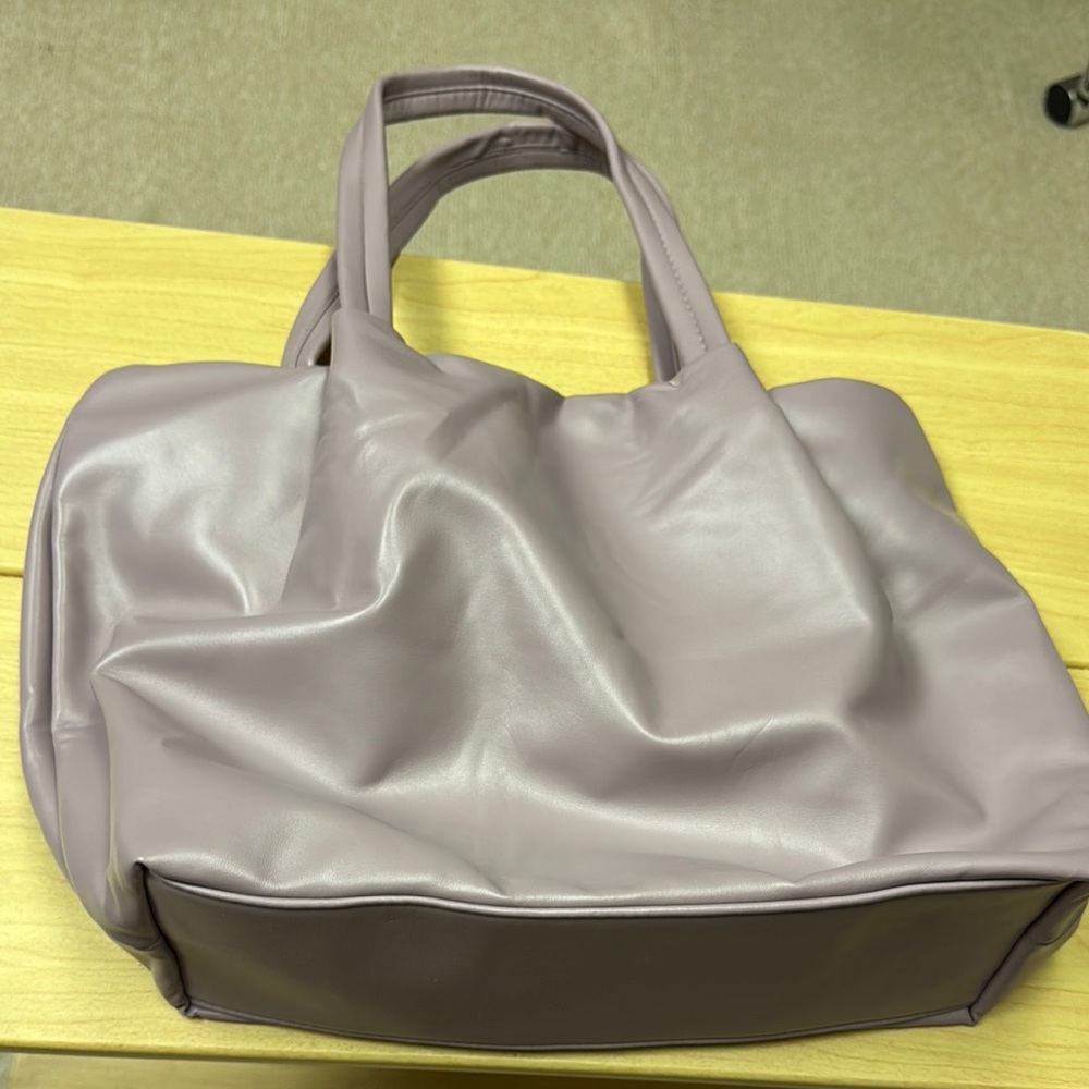 Neiman Marcus Soft Purple Tote Bag